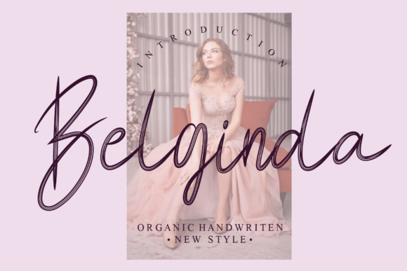 Belginda: The Elegant Script Handwritten Font for Premium Craft Brands