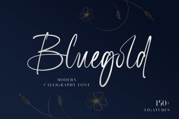 Bluegold Font Review: A Modern Script for Designers