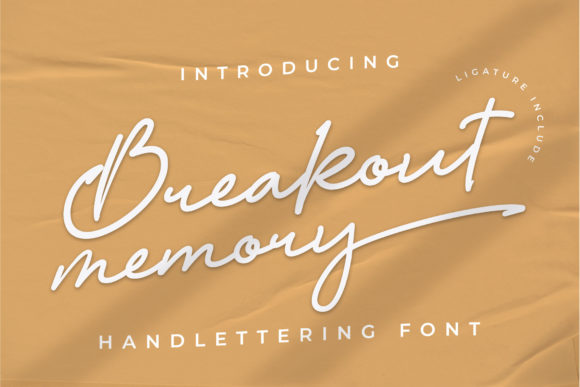 Breakout Memory Font for Modern Branding and Design