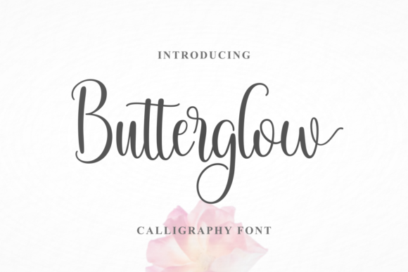 Butterglow: A Graceful Script Font for Elegant Branding