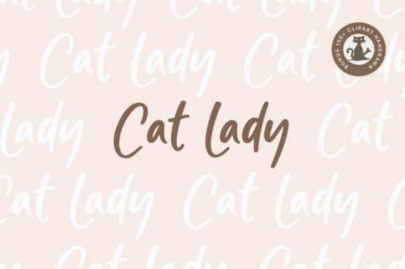 Cat Lady: A Thin Script Handwritten Font for Elegant Web Design