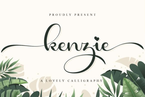 Kenzie Script Font Review: A Playful Typeface for Creative Branding