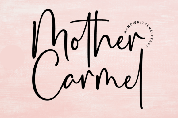 Mother Carmel: The Elegant Script Font for Campaign Clarity