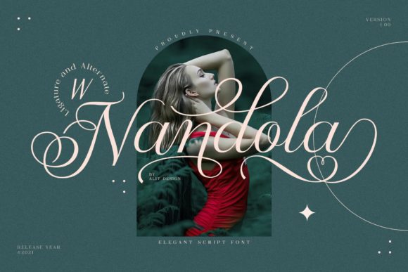 Nandola Font: A Classy Script for Craft and Commercial Projects