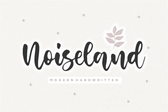 Noiseland Script Font for Elegant Branding Projects