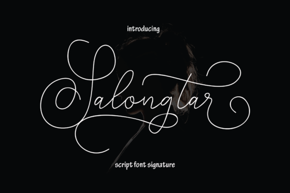 Salongtar: The Signature Handwritten Font for Authentic Brand Identity