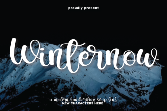 Winternow: A Stylish Script Handwritten Font for Elegant Branding
